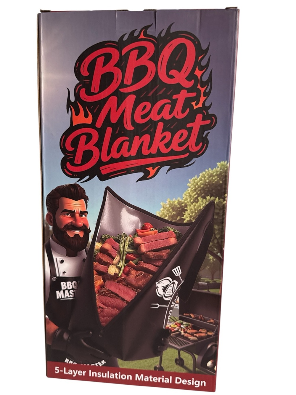 BBQ Meat Blanket - Insulated BBQ Serving Blanket